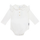 Collared Bodysuit - Beige