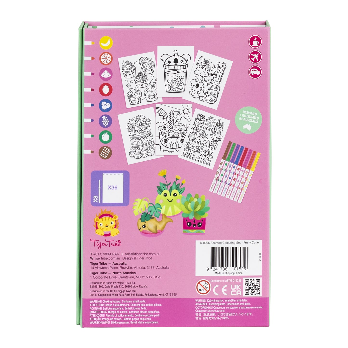 Scented Colouring - Fruity Cutie