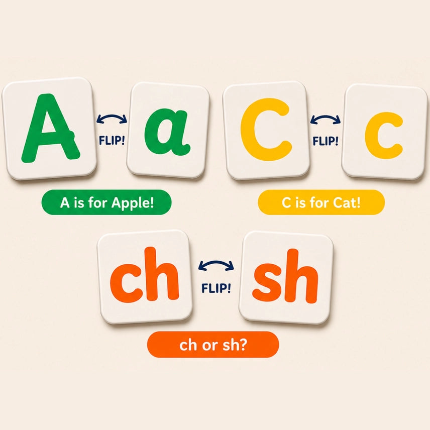Phonicflip Magnet Set | Magnetic Alphabet Phonics For Kids
