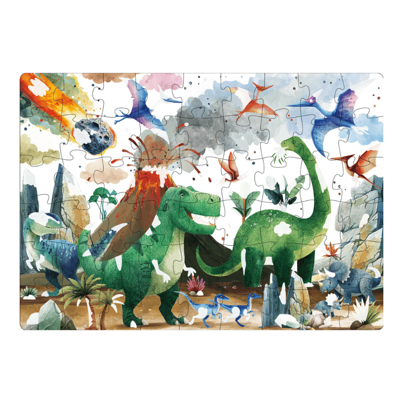 Water Puzzle & Book Set - Dinosaurs