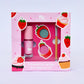 Strawberry Cupcake Natural Makeup Gift Set