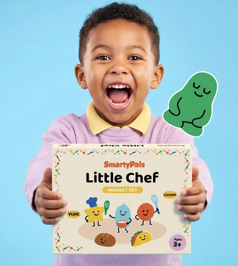 Little Chef Magnet Set | Magnetic Food Play Pieces For Kids