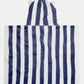 Toshi Hooded Towel - Midnight Stripe