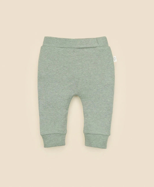 Organic Cotton Leggings - Forest Green