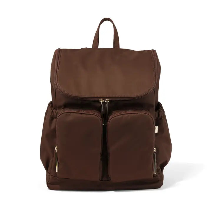 Signature Nappy Backpack - Chocolate Nylon