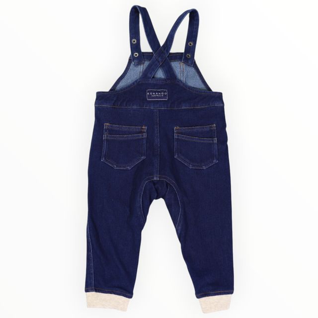 Soft Denim Overall - Dark