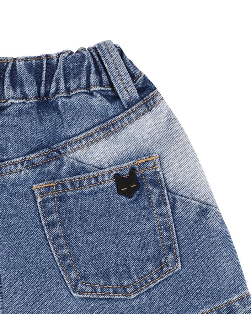 Fox Denim Shorts - Indigo