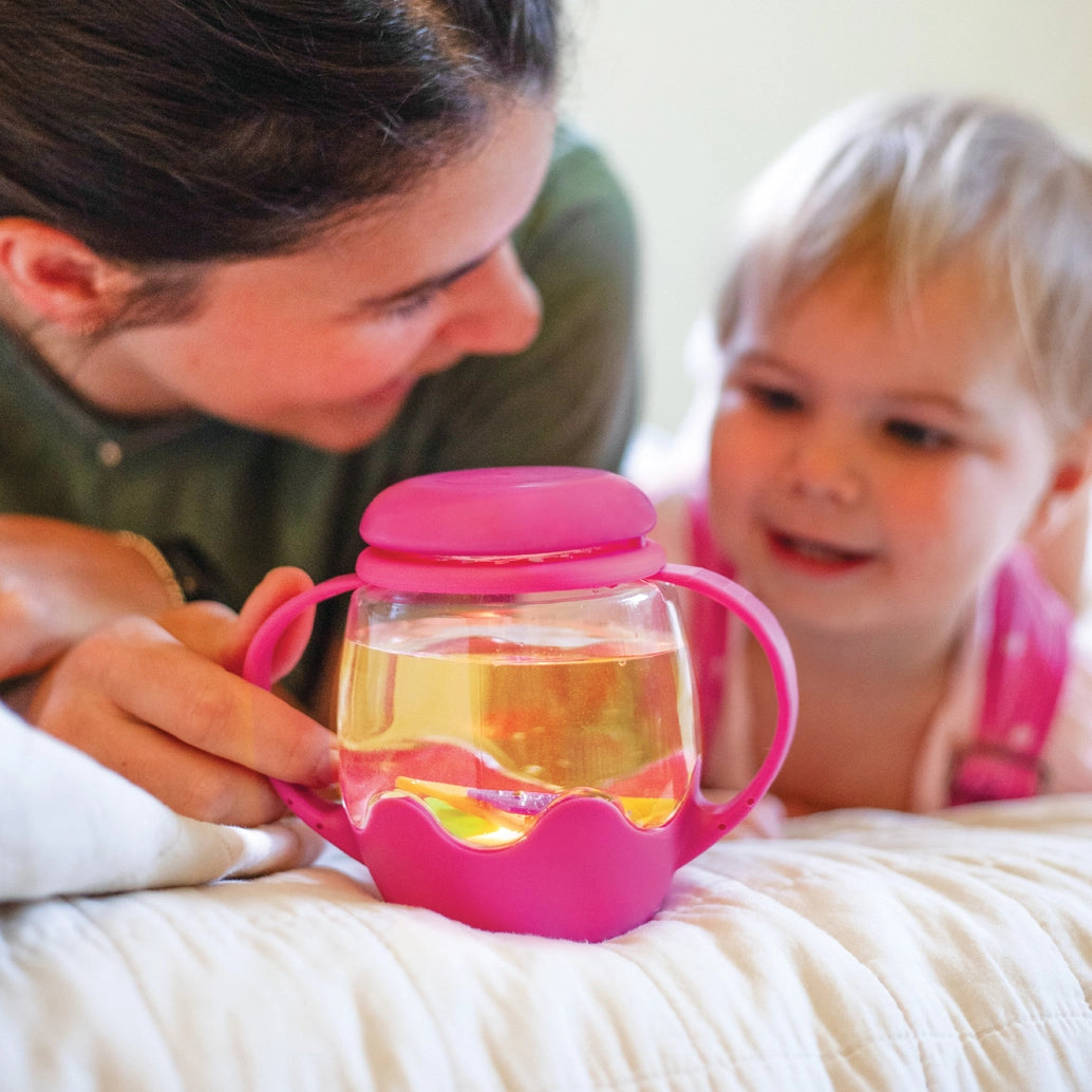 Mini Sensory Play Jar - Pink