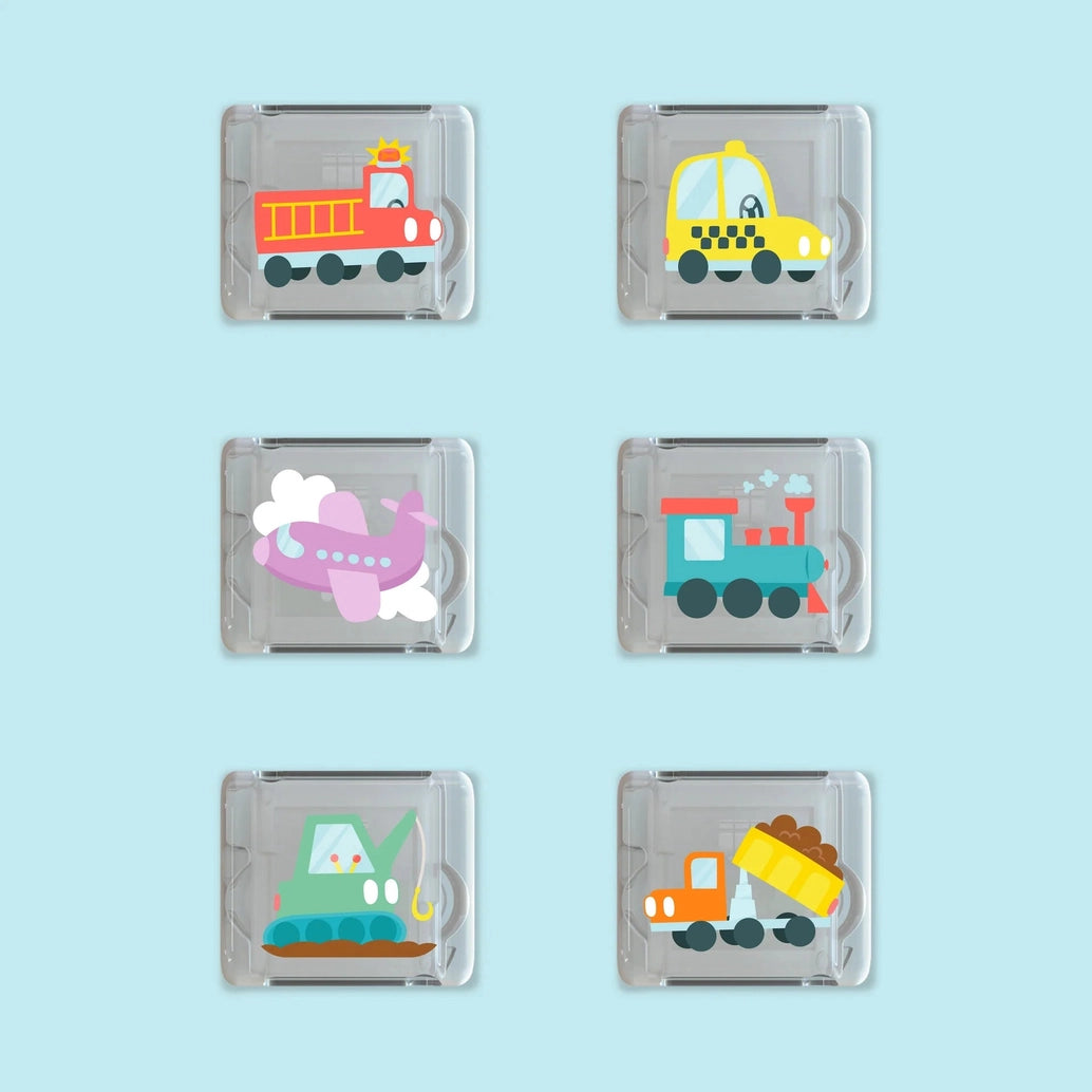 Limited Edition Light-Up Cubes -  6Pkt Auto Gift Set
