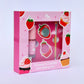 Strawberry Cupcake Natural Makeup Gift Set