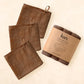 Wash Cloth 3pk - Chocolate