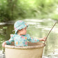 Toshi Swim Onesie L/S - Waratah Mint