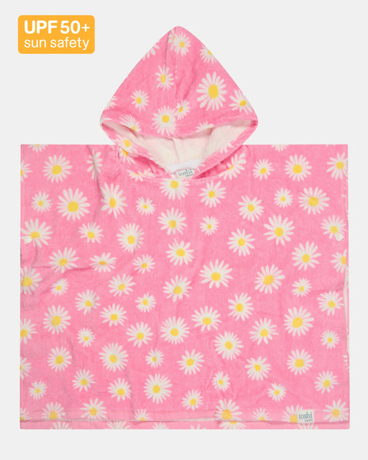 Toshi Hooded Towel - Daisy Watermelon