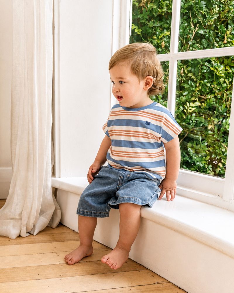 Phoenix Tee - Phoenix Stripe