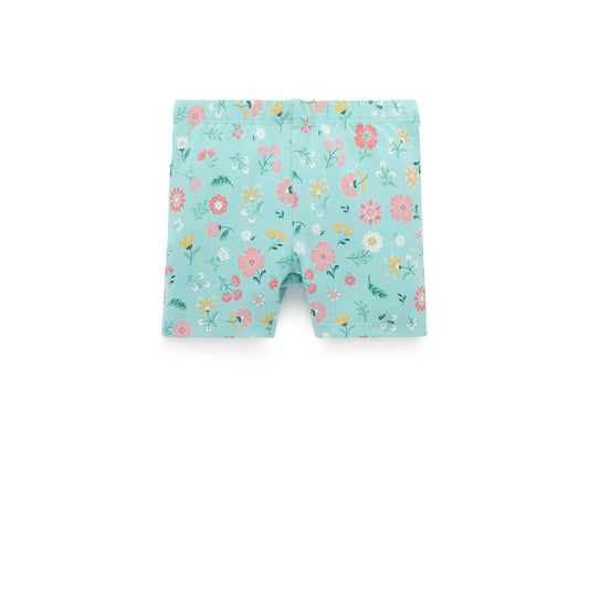 Bike Shorts - Guava Floral