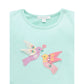 Ruffle Tee - Aloe