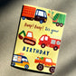 Card - Vehicles Happy Birthday