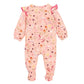 Wild Horses L/S Zip Onesie - Wild Horses Print