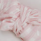 Swaddle & Top Knot Set -  Pink Gingham