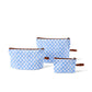 Packing Pouch Trio - Blue Check