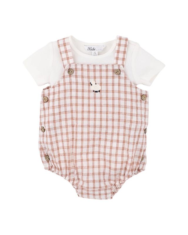 Clayton Bodysuit 2Pce Set - Clayton Check