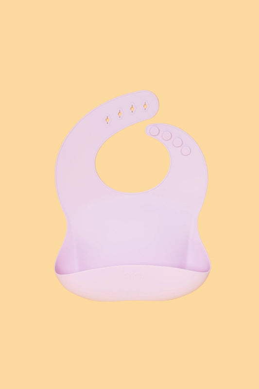 Silicone Bib - Lilac