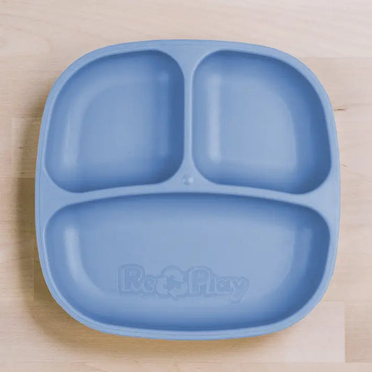 Re-Play Divided Plate - Denim