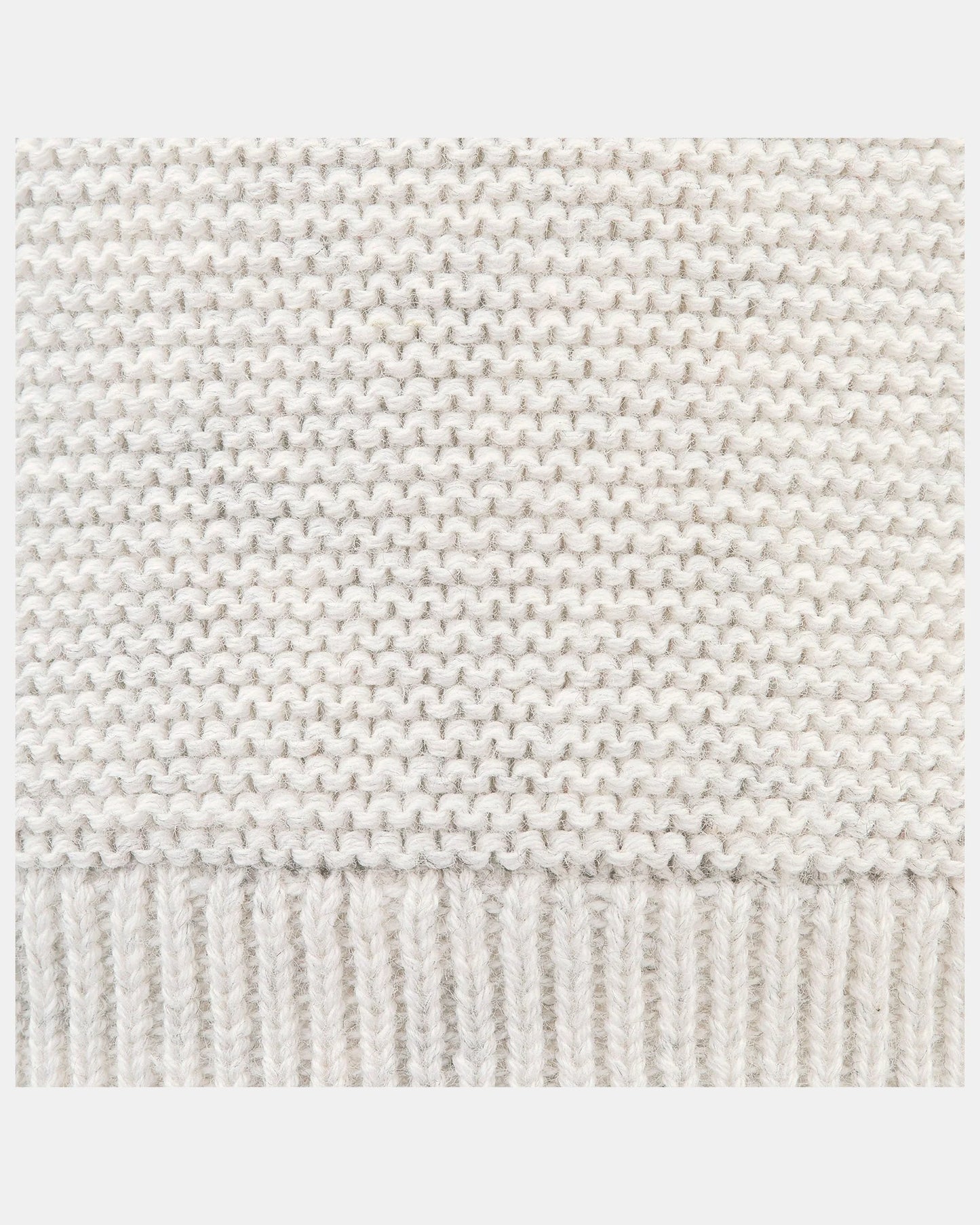 Toshi Organic Snowy Beanie - Pebble