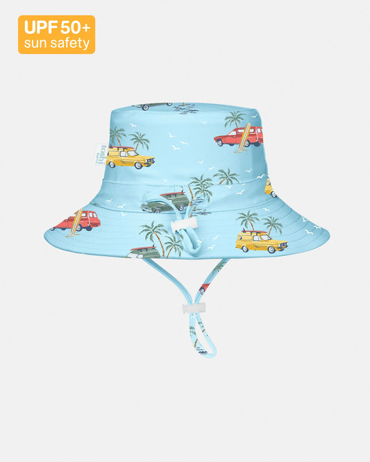 Toshi Swim Sunhat - Swell Seekers Sky