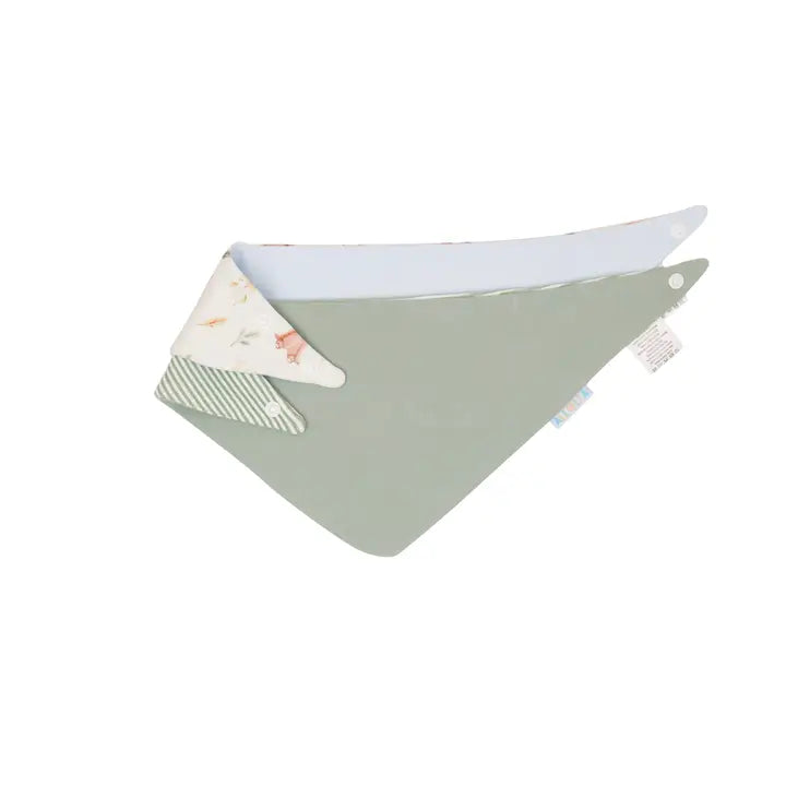 Bandana Bib 2 Pk - Forest Friends
