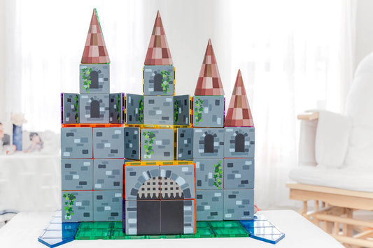 Magnetic Tile Topper - Castle Pack 40Pce