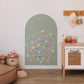 Magnetic Playwall™ | Magnetic Wall Decal For Kids & Playrooms - Olive