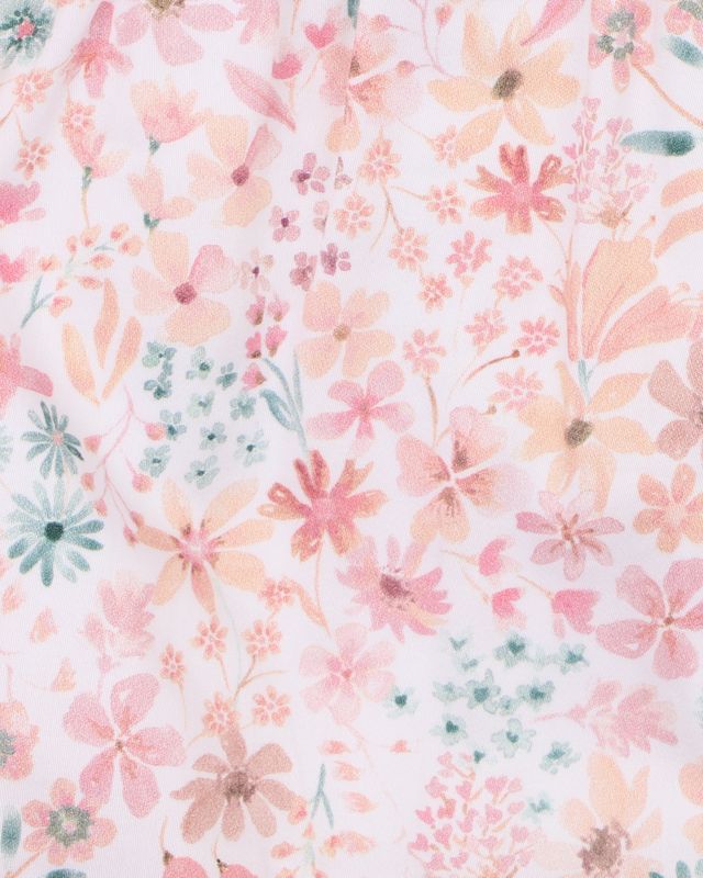 Fern Overlay Dress - Fern Floral