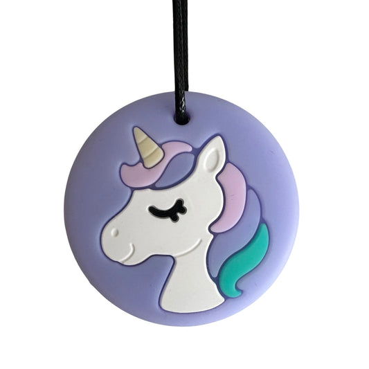 Unicorn Pendant - Purple