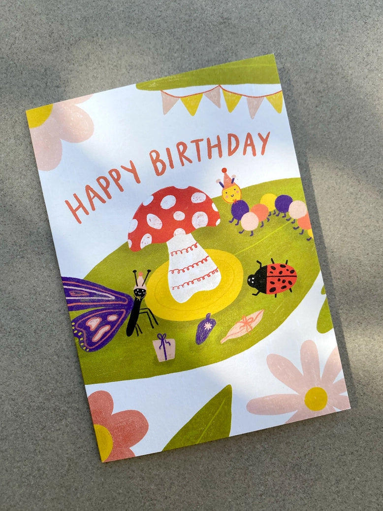Card - Bug Party Birthday