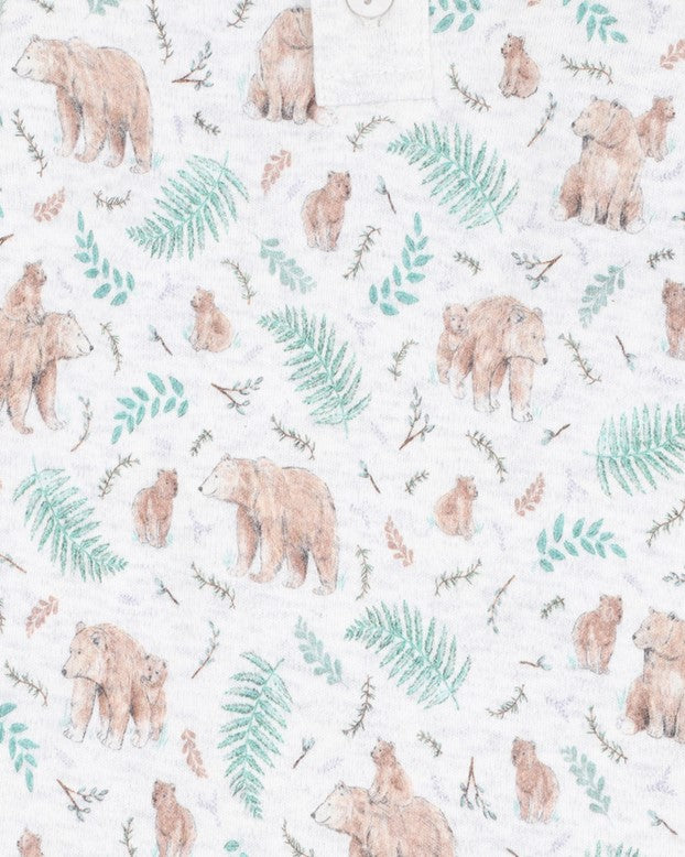 Mateo L/S Zip Onesie - Mateo Print