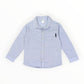 Soft Cotton Textured Shirt - Blue