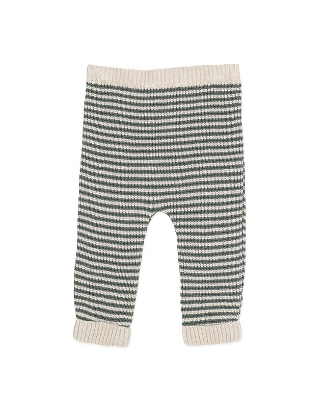 Stripe Knitted Leggings - Otto Stripe