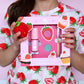 Strawberry Cupcake Natural Makeup Gift Set