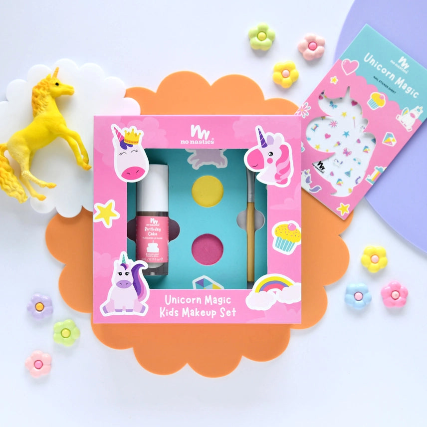 Unicorn Magic Natural Kids Makeup Gift Set