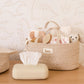 Cotton Rope Nappy Caddy Organiser