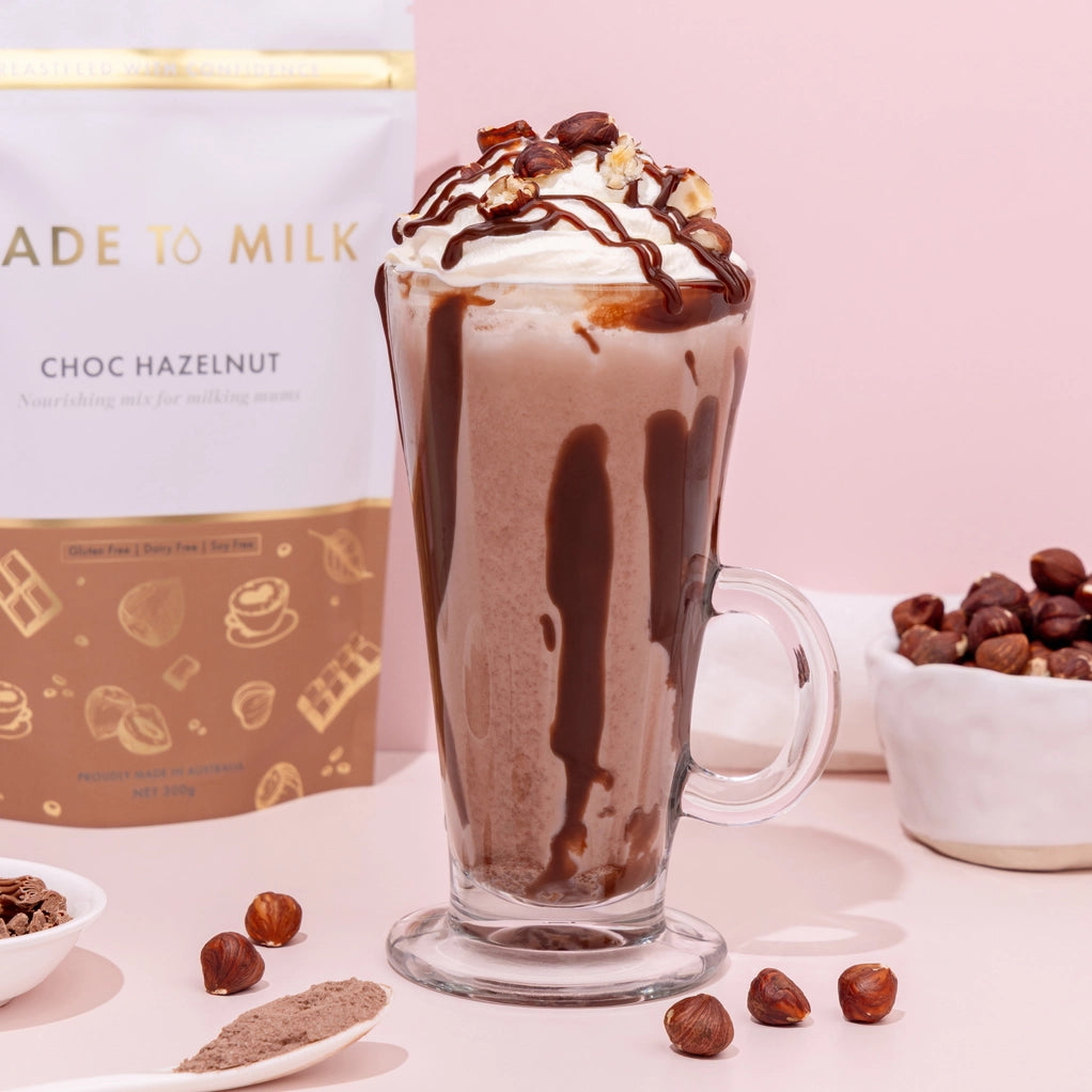 Choc Hazelnut Lactation Drink Mix - Gf, Df, Sf
