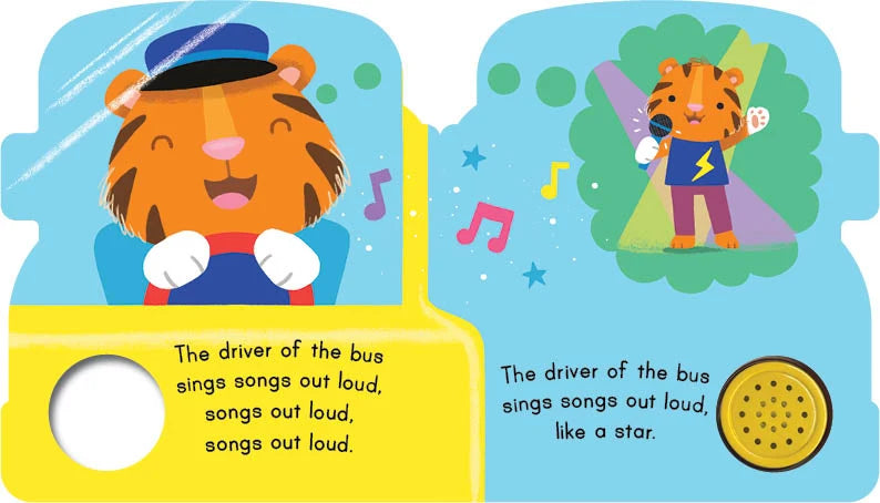 Button Sound Book - The Wheels on the Bus