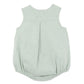 Scott Button Up Bodysuit - Sage Check