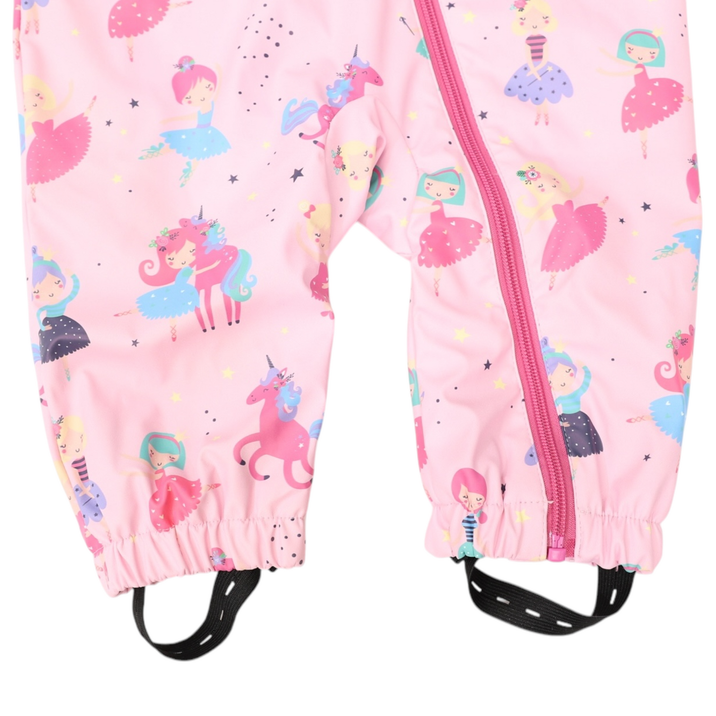 Dancing Unicorns Rain Suit - Pink