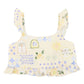 Piccolina Shirred Frill Top - Piccolina Print