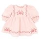 Embroidered Dress - Pink Blush