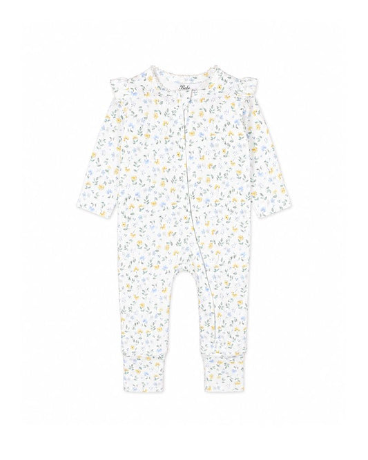 Libby L/S Zipsuit - Libby Floral
