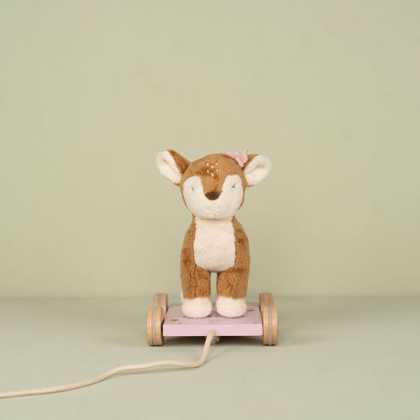 Fairy Garden Pull-Along Deer