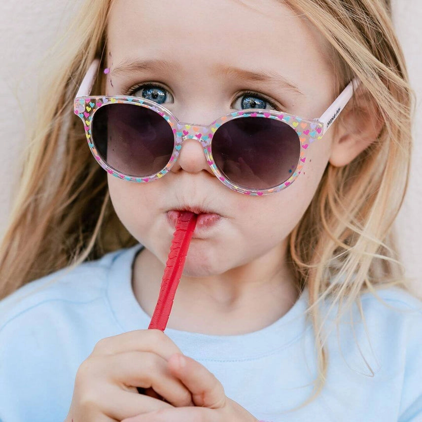 Toddler Sunglasses - Sprinkle, Multi Heart
